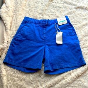 JOULES NWT Cruise Chino Shorts Size 2 in Blue